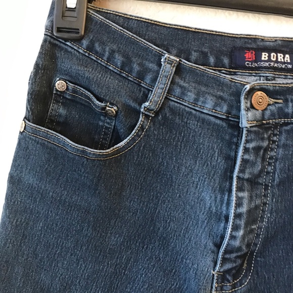 Bora Classic Fashion Denim Blue Jeans Womens Size 28 US 6 Flawed - Picture 4 of 13
